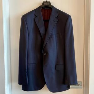By Jack Victor Men’s Wool Blazer in Navy
